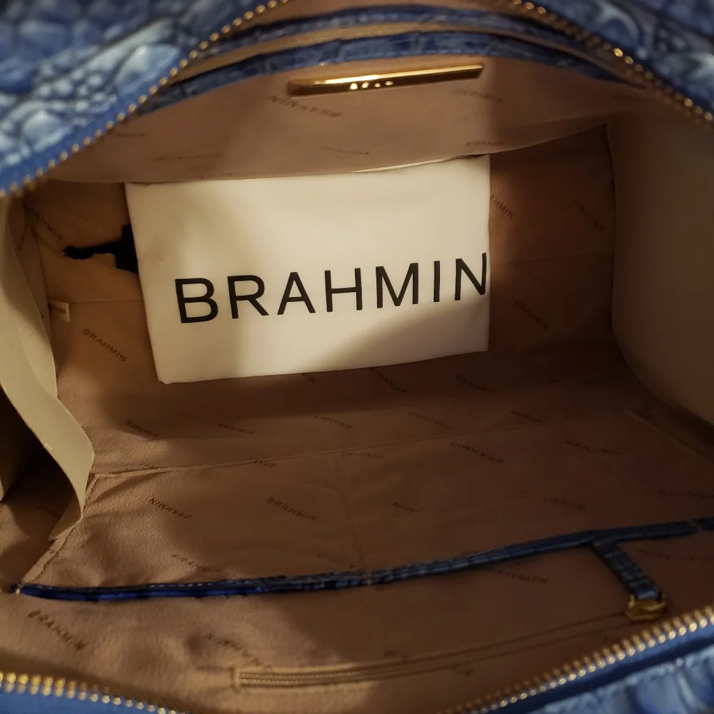 Brahmin Tia Electric Blue Ombre - Picture 8 of 8